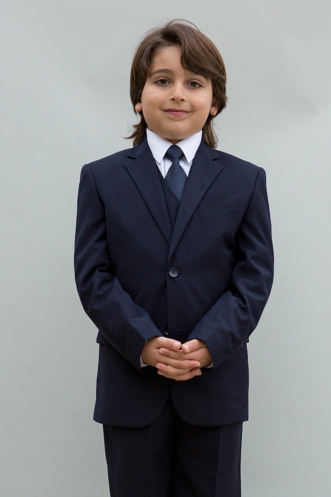 Statement "Elliot" Kids Navy 5-Piece Suit