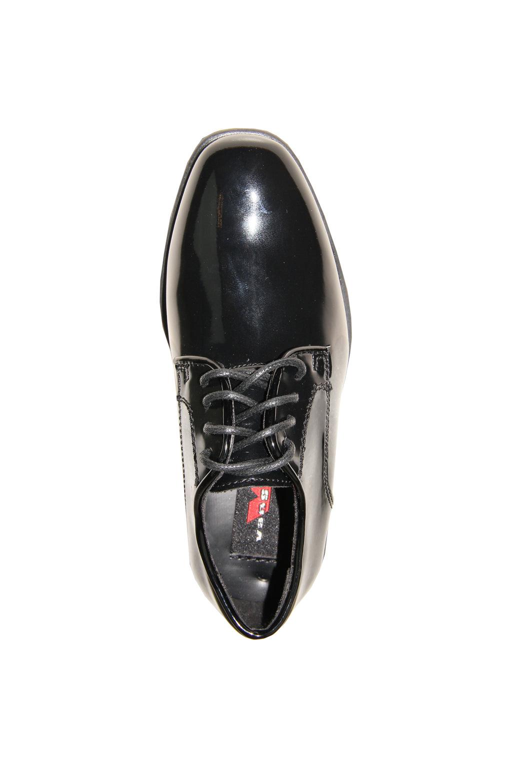 "Star" Kids Black Tuxedo Shoes