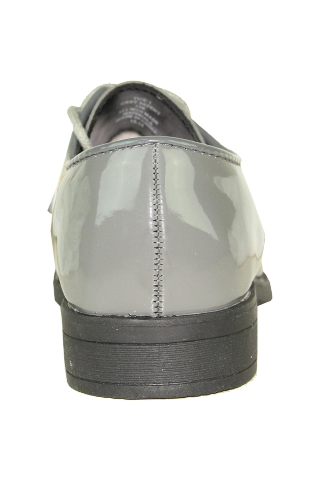 "Sarno" Kids Grey Tuxedo Shoes