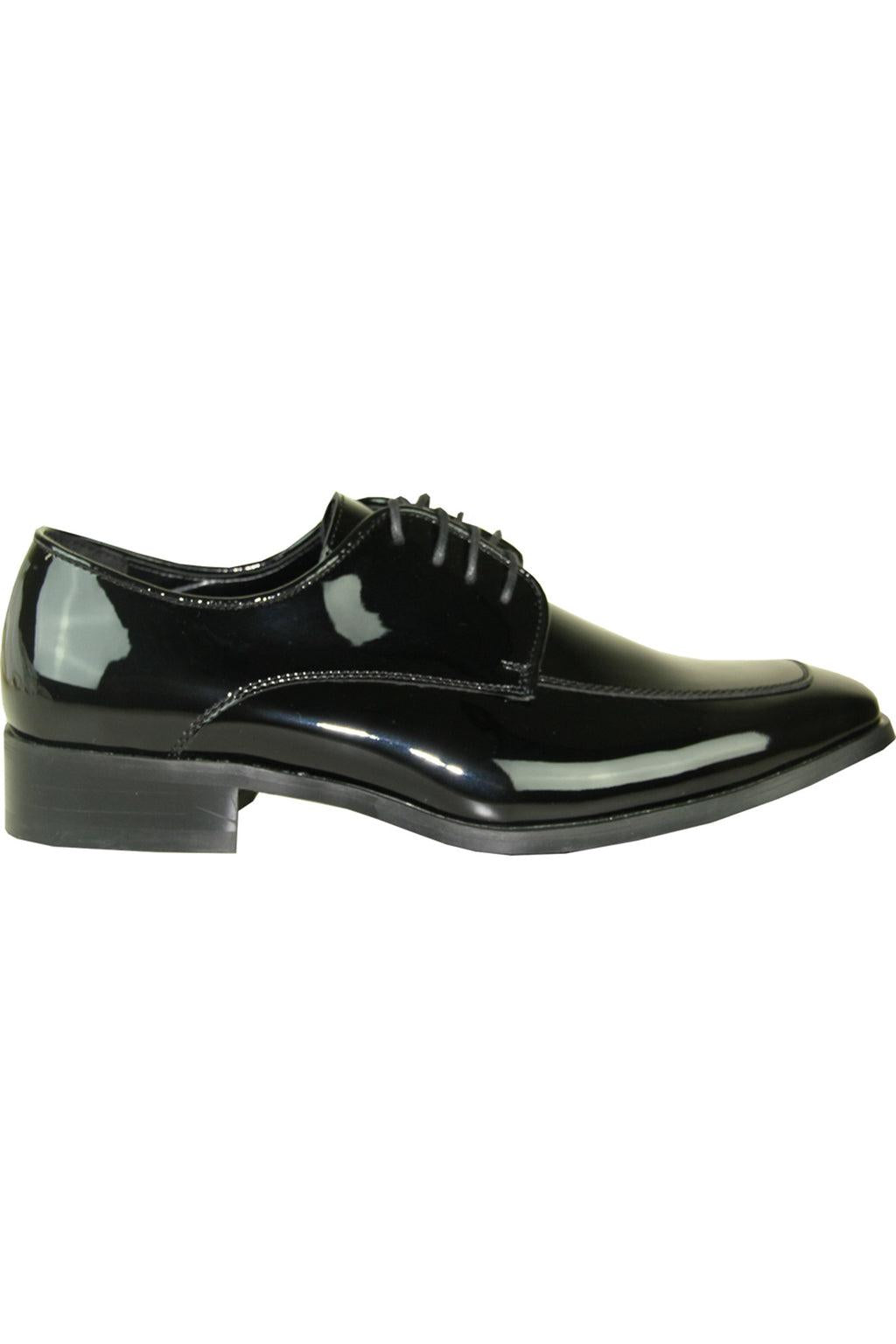 "Vittorio" Black Vangelo Tuxedo Shoes