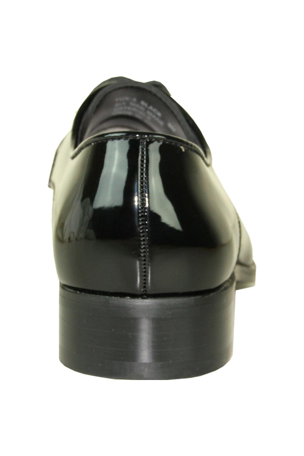 "Vittorio" Black Vangelo Tuxedo Shoes