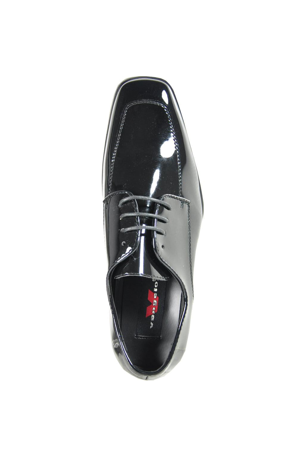 "Vittorio" Black Vangelo Tuxedo Shoes