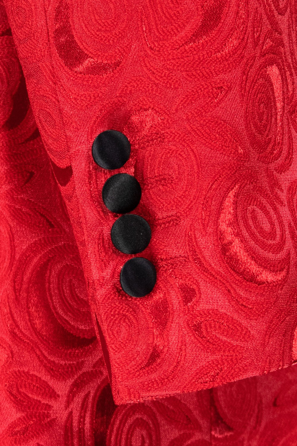 "Impressions" Red Tuxedo Jacket (Separates)