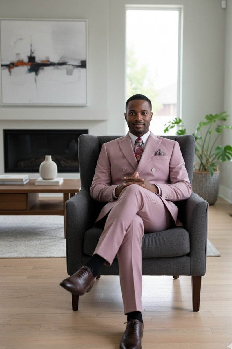 "Apex" Lilac Suit (2-Piece Set)