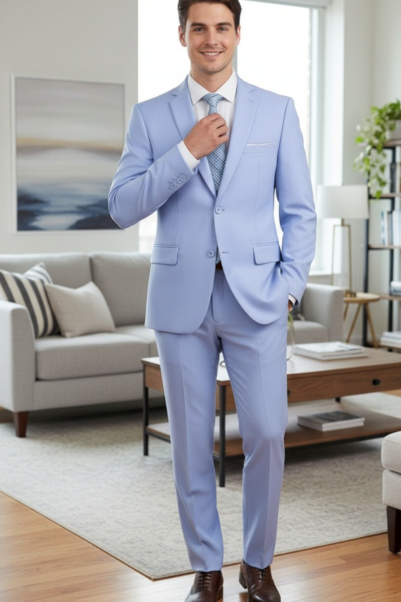 "Versafit" Light Blue Suit (2-Piece Set)
