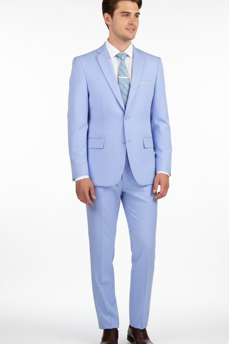 "Versafit" Light Blue Suit (2-Piece Set)