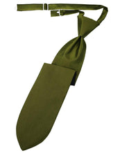Load image into Gallery viewer, Cardi Pre-Tied Fern Herringbone Necktie