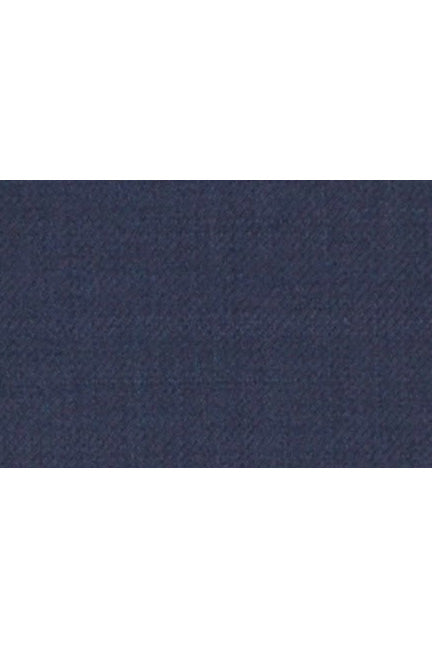 MaxDavoli MaxDavoli Solid Blue Plain Front Pants