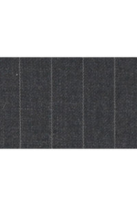 MaxDavoli MaxDavoli Charcoal Striped Suit