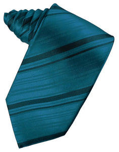Cardi Self Tie Oasis Striped Satin Necktie