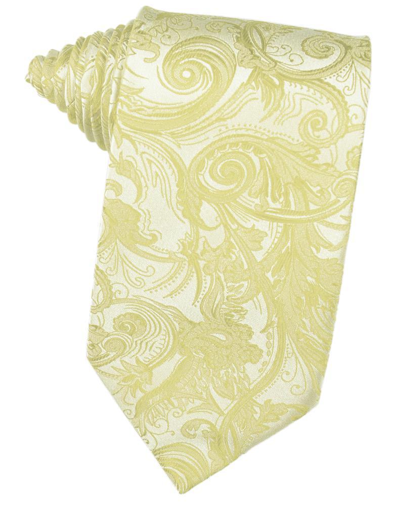 Cardi Self Tie Banana Tapestry Necktie