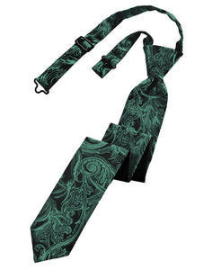 Cardi Pre-Tied Holly Tapestry Skinny Necktie