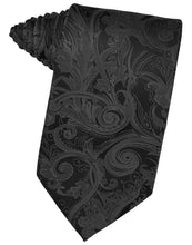 Load image into Gallery viewer, Cardi Self Tie Pewter Tapestry Necktie