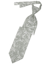Load image into Gallery viewer, Cardi Pre-Tied Platinum Tapestry Necktie