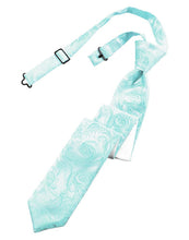 Load image into Gallery viewer, Cardi Pre-Tied Pool Tapestry Skinny Necktie