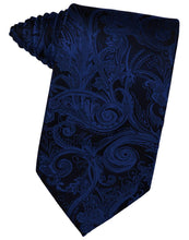 Load image into Gallery viewer, Cardi Self Tie Royal Blue Tapestry Necktie