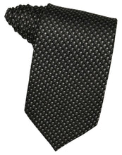 Load image into Gallery viewer, Cardi Self Tie Asphalt Venetian Necktie