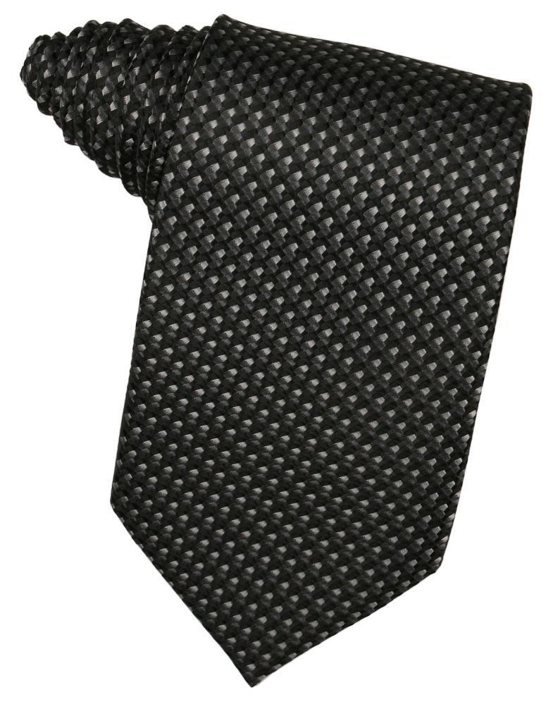 Cardi Self Tie Asphalt Venetian Necktie