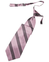 Load image into Gallery viewer, Cardi Pre-Tied Heather Venetian Stripe Necktie