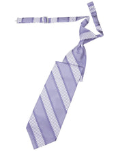 Load image into Gallery viewer, Cardi Pre-Tied Periwinkle Venetian Stripe Necktie