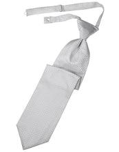 Load image into Gallery viewer, Cardi Pre-Tied Silver Venetian Necktie