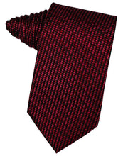 Load image into Gallery viewer, Cardi Self Tie Wine Venetian Necktie