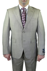 Berragamo Berragamo "Reda" Tan Sharkskin Suit