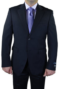 Berragamo Berragamo Solid Navy 2-Button Notch Suit