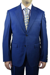 Berragamo Berragamo Solid New Blue 2-Button Notch Suit