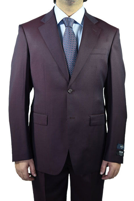 Berragamo Berragamo Solid Plum 2-Button Notch Suit