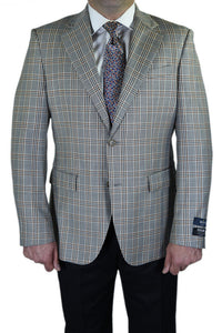 Berragamo Berragamo "Fancy" Grey Windowpane Blazer