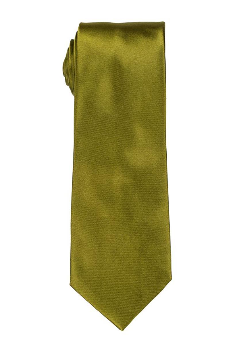 Bocara Solid Green Satin Tie