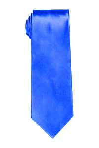 Bocara Solid Royal Blue Satin Tie
