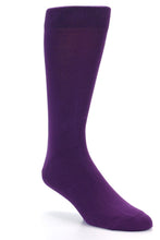 Load image into Gallery viewer, Bold Socks Plum Bold Solid Socks