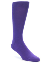 Load image into Gallery viewer, Bold Socks Purple Bold Solid Socks