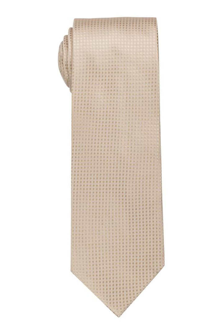 Bocara Off-White Grid Tie