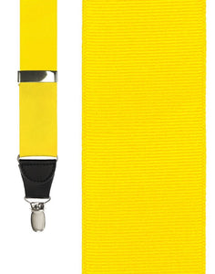 Cardi "Bright Yellow Grosgraine Ribbon" Suspenders