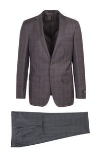 Canaletto Canaletto "Dolcetto" REDA Wool Lavender Windowpane Suit