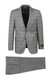 Canaletto Canalettto "Dolcetto" Vitale Barberis Light Grey Winowpane Suit