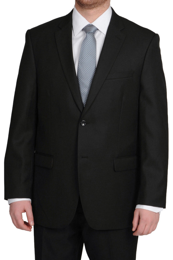 Caravelli Caravelli Black Sharkskin Suit