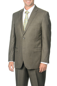 Caravelli Taupe Tonal Fancy Suit PolishedThreads