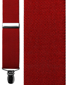Cardi "Catania" Red Suspenders