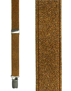 Cardi "Copper Broadway Glitter" Suspenders