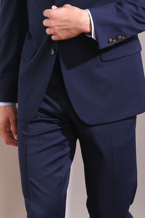 Couture 1901 Couture 1901 Navy Plain Front Pants