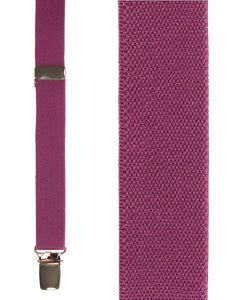 Cardi "Dark Pink Oxford" Suspenders
