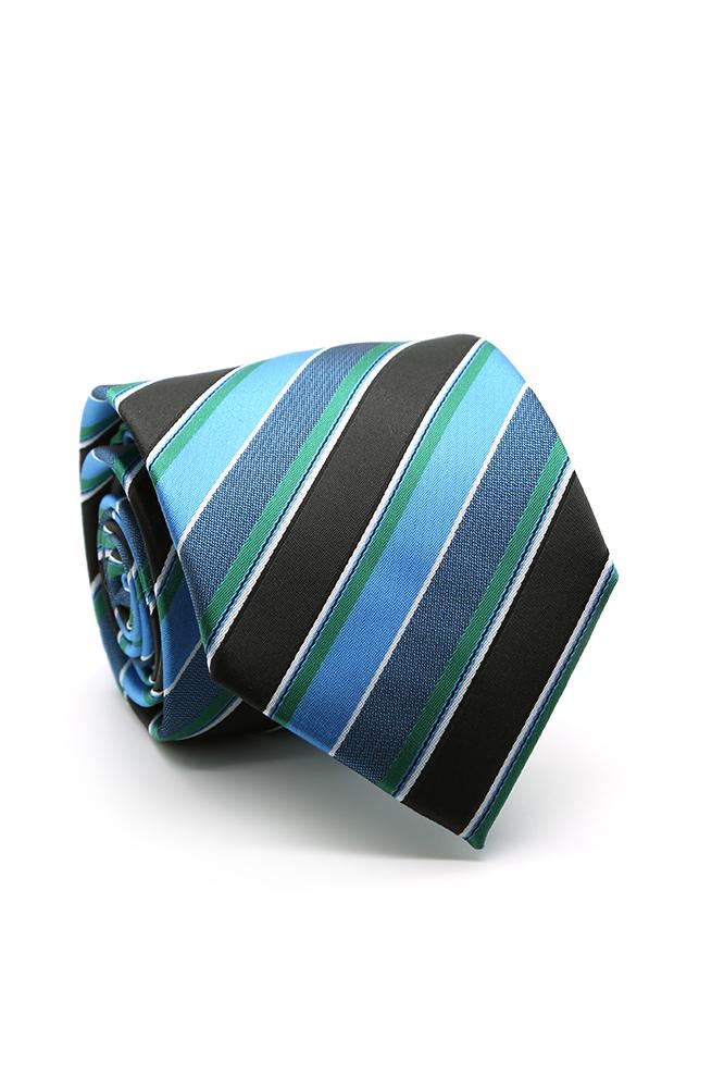 Ferrecci Blue and Green Willows Necktie