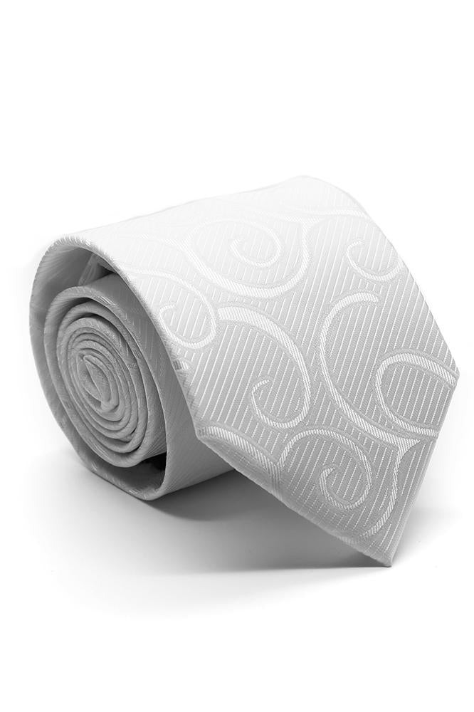 Ferrecci White Clayton Necktie