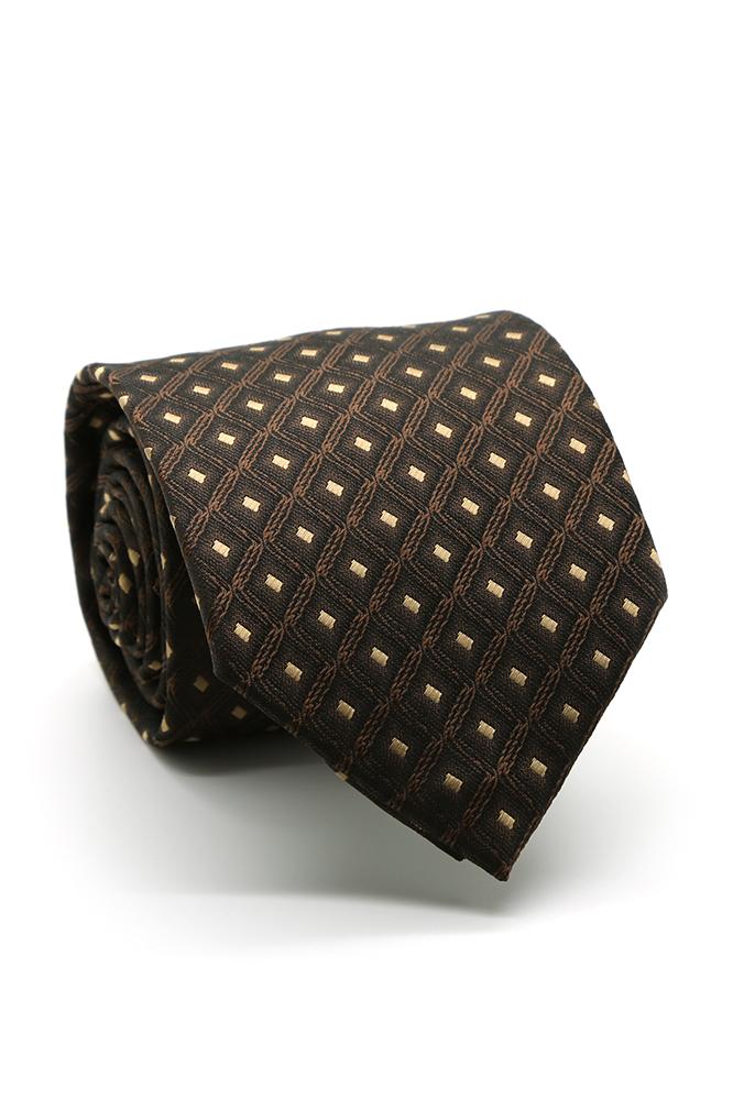Ferrecci Brown Imperial Necktie