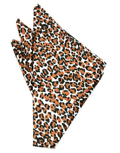 Cardi Leopard Pocket Square