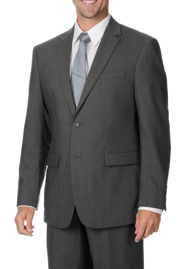 Montefino Montefino Solid Grey Suit